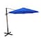 California Umbrella 11' Bronze Aluminum Cantilever Patio Umbrella, Sunbrella Pacific Blue 194061337776 - alternate 1